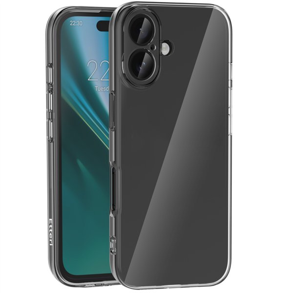 Etteri Clear case for iPhone 16 Plus 6,7"