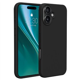 Etteri Silicone case for iPhone 16 Plus 6,7&quot black