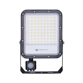 LED-valonheitin PROXIM+ 50W 4000K 7500lm PIR 230V IP65 Forever Light 150lm/W 5 vuoden takuu