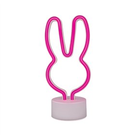 Neon LED on stand RABBIT pink USB-C FSC-10 Forever Light