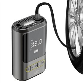 Electric bicycle/car pump compressor LCD 2x2000mAh USB-C LTC