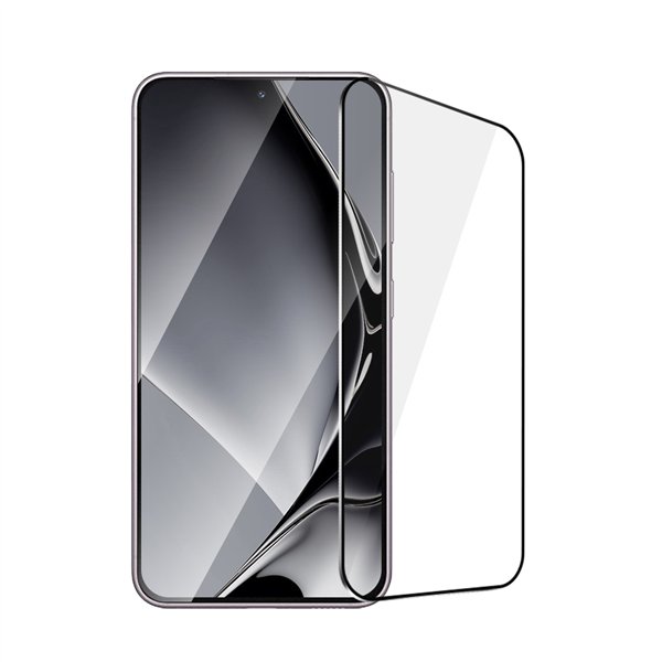 Rūdīta stikla metāla rāmis Samsung Galaxy S22 / S23 melnam rāmim