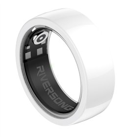 Riversong smart ring Trinity white SR01 size 8 diameter inside 18mm