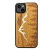 Bewood case for iPhone 15 Plus 6,7&quot Mountains Imbuia