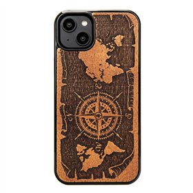 Чехол Bewood для iPhone 15 Plus 6,7&quot Compass Rose Merbau