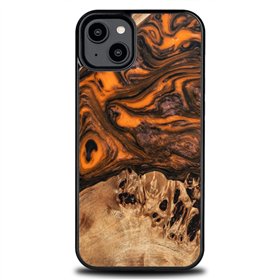 Bewood unikāls maciņš iPhone 15 Plus 6,7" oranžs