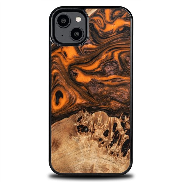 Чехол Bewood Unique для iPhone 15 Plus 6,7&quot, оранжевый