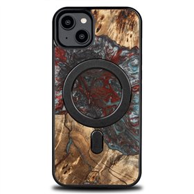 Bewood unikāls maciņš iPhone 15 Plus 6,7" Planets Pluto ar MagSafe tehnoloģiju