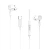 XO wired earphones EP81 USB-C white