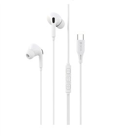 „Devia“ laidinės ausinės „Kintone A2 Digital“ USB-C, baltos