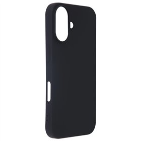 Satin Flex iPhone 16 cover black