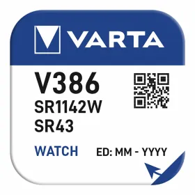 Pogas baterijas Varta Silver Sudraba oksīds 1,55 V 1,5 V 1.5 V SR43 (1 Daudzums)