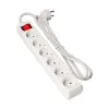Strāvas virtene - 6 ligzdas ar Slēdzi EDM 41012 Schuko (1,5 m)