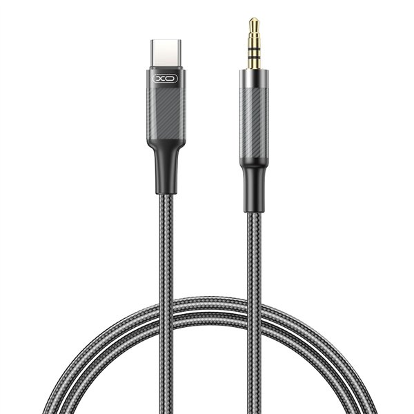 Кабель XO audio NB-R279B USB-C - jack 3,5mm 1,0m black