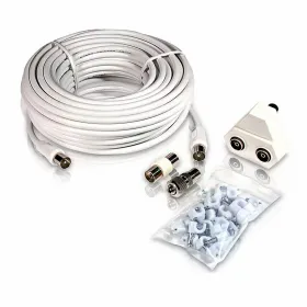 TV Antenni koaksaalikaapeli Philips SWV2209W/10 Kupari 15 m