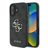Guess iPhone 16 6,1" GUHCP16S4GMGGR 4G ar lielu logotipu, melns