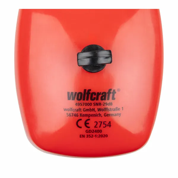 Garso apsauga Wolfcraft 4957000