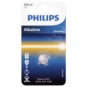 Батарейка PHILIPS LR44/LR1154 Minicells Alkaline, 1 шт., блистер