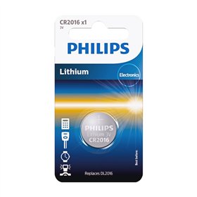 Baterija PHILIPS CR2016 Minicells ličio 1 vnt. Ličio jonų