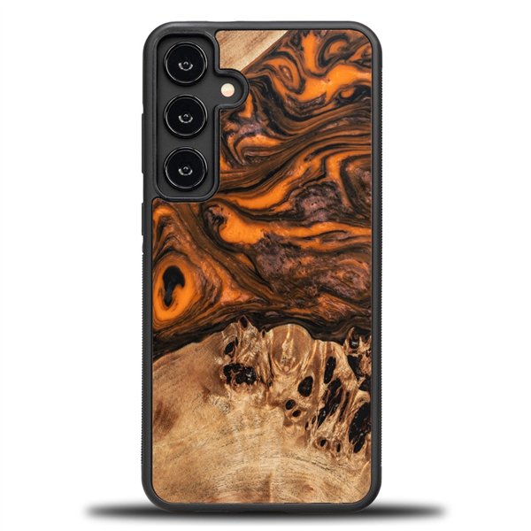 Bewood unikāls maciņš Samsung Galaxy S24 Plus oranžs