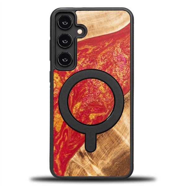 Bewood unikāls maciņš Samsung Galaxy S24 Plus Neons Paris ar MagSafe tehnoloģiju