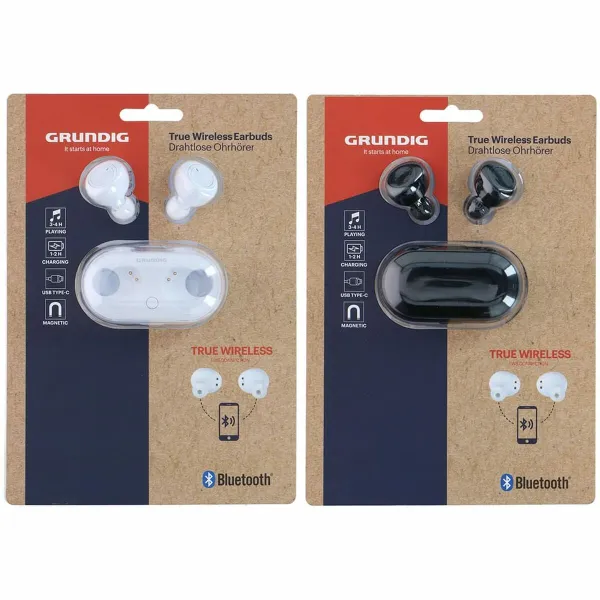 Bluetooth ausinės Grundig earbuds Spalvotas