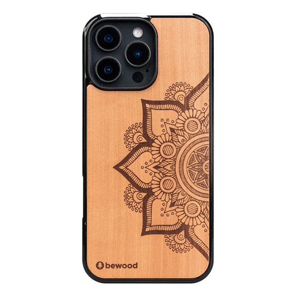 Bewood-suojakuori iPhone 16 Pro Max 6,9":lle, Mandala-omenapuukuvio