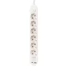 Strāvas virtene - 6 ligzdas ar Slēdzi EDM 41825 Balts 3680 W 250 V 30 W (1,5 m)