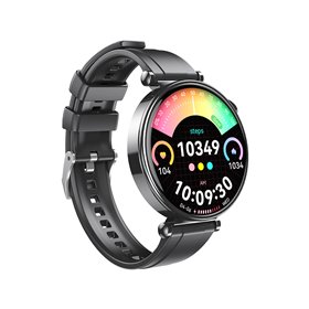 XO viedpulkstenis GT4 Mini Amoled, melns