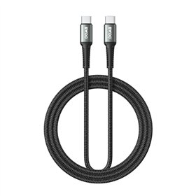 BWOO Braided Cable USB-C - USB-C 2m 60W black