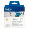 Этикетки для принтера Brother DK-11207 CD/DVD ø 58 mm Черный/Белый