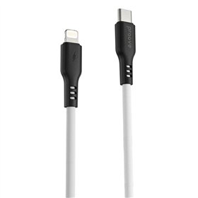 Кабель Proove Rebirth USB-C - Lightning 1м 27Вт белый