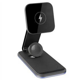 Proove wireless charger Energy Fold 3 in 1 black