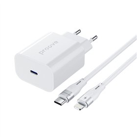 Proove Rapid PD wall charger USB-C 20W with cable USB-C - Lightning 27W white