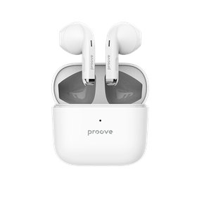 Proove wireless headphones Mainstream TWS white