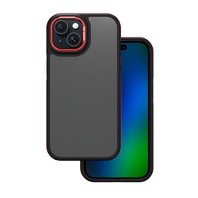 Чехол Crystal Black для iPhone 16 6,1&quot красный