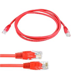 1:1 8P8C Patch cord red 5m