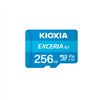 KIOXIA Memory Card 256GB microSD Exceria (gen 2) UHS I U3 V30 with adapter