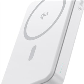 Baseus Airpow Qi2 Magnetic Power Bank 10000mAh 22.5W with cable moon white