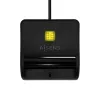 DNI/SIP Card Reader Aisens ASCR-SN03C-BK Black