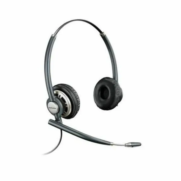 Ausinės su mikrofonu Poly HW720 Juoda