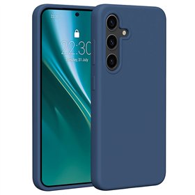 Etteri silikonikotelo Samsung Galaxy S25 Plus tummansiniselle