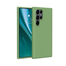 Etteri silikonikotelo Samsung Galaxy S25 Ultra vaaleanvihreälle