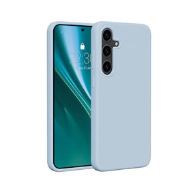 Etteri silikona maciņš Samsung Galaxy S25 gaiši zils