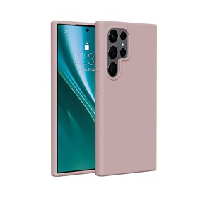 Etteri Silikona maciņš priekš Samsung Galaxy S25 Ultra gaiši rozā