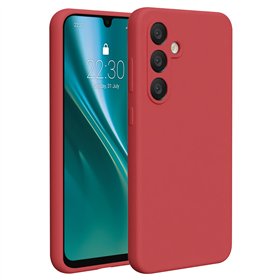 Etteri silikonikotelo Samsung Galaxy A36 5G vadelmalle