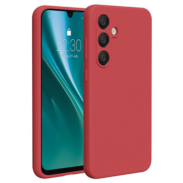 Etteri Silicone case for Samsung Galaxy A36 5G raspberry