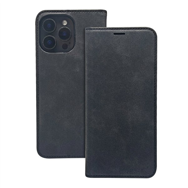 Smart Suede case for Samsung Galaxy A56 5G black