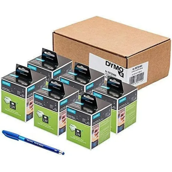 Etiketės spausdinimui Dymo 99012 LabelWriter™ 36 x 89 mm Balta Juoda