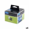 Printer Labels Dymo LW11356 89 x 41 mm White (6 Units)